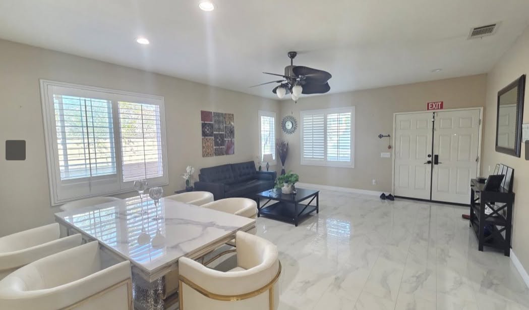 Eastvale 6-Bed RCFE — living dining